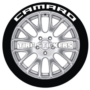 Camaro Tire Stickers - 4 of Each