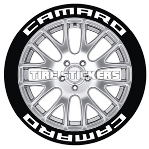 Camaro Tire Stickers - 8 of Each