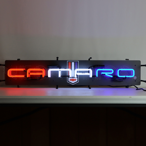 CAMARO JUNIOR NEON SIGN WITH BACKING