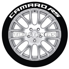 Camaro RS Tire Stickers - 4 of Each