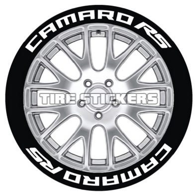 Camaro RS Tire Stickers - 8 of Each