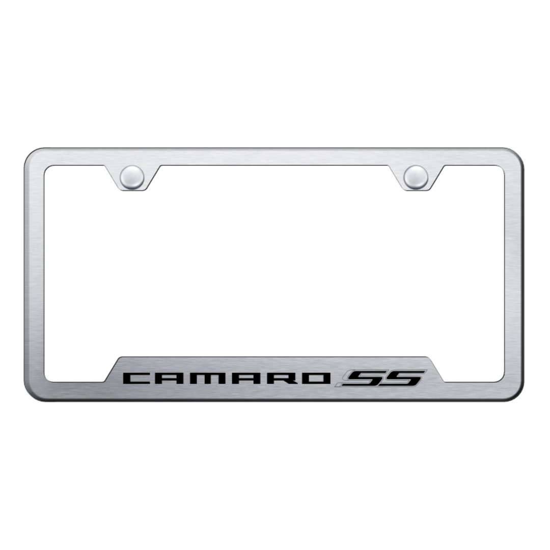 camaro-ss-cut-out-frame-laser-etched-brushed-25002
