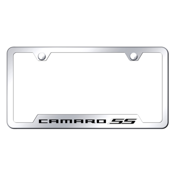 Camaro SS Cut-Out Frame - Laser Etched Mirrored
