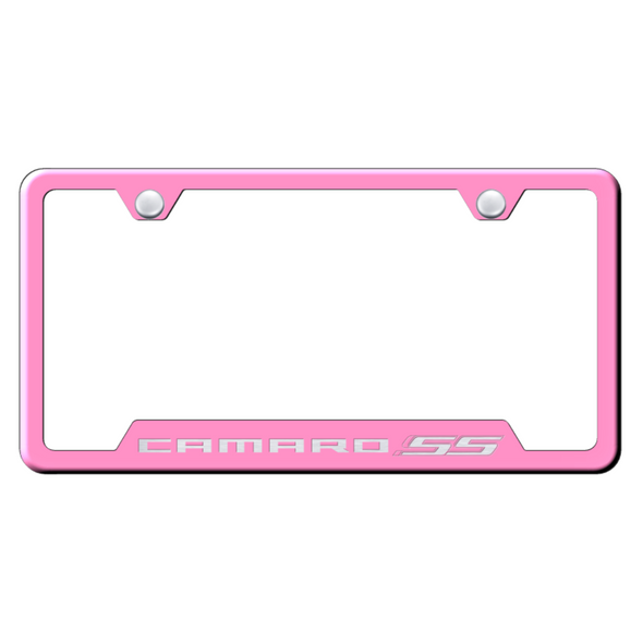 camaro-ss-cut-out-frame-laser-etched-pink-41073