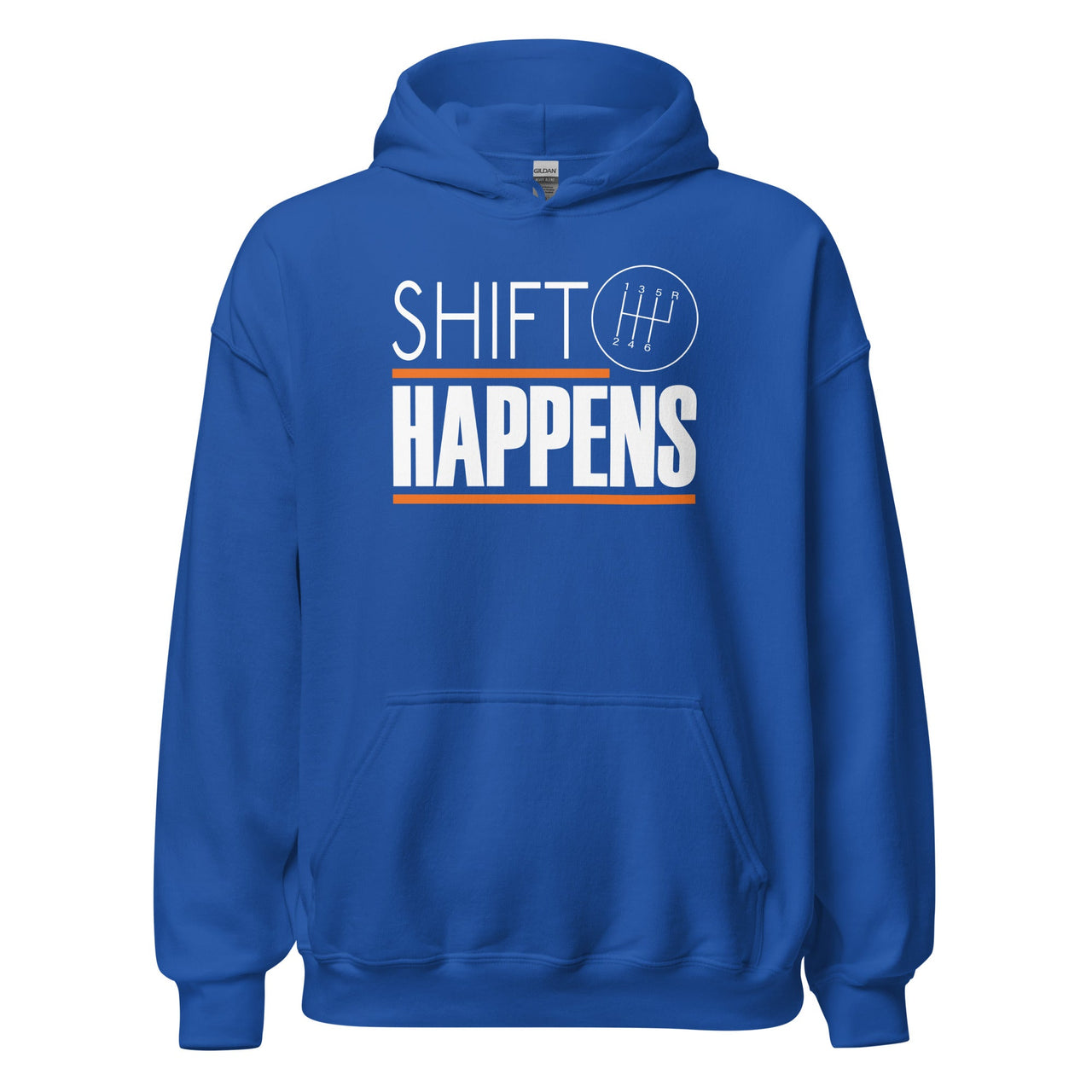 Car Enthusiast Hoodie, Shift Happens Sweatshirt