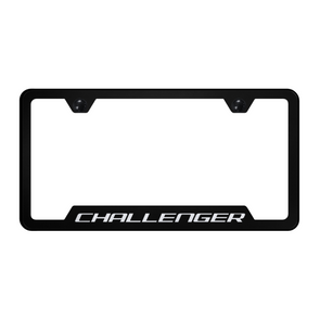 Challenger Cut-Out Frame - Laser Etched Black