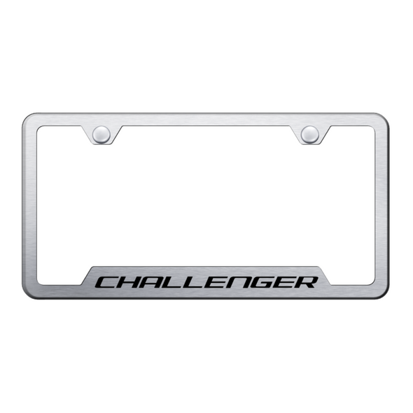 challenger-cut-out-frame-laser-etched-brushed-24296-classic-auto-store-online