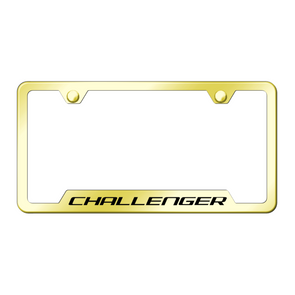 Challenger Cut-Out Frame - Laser Etched Gold