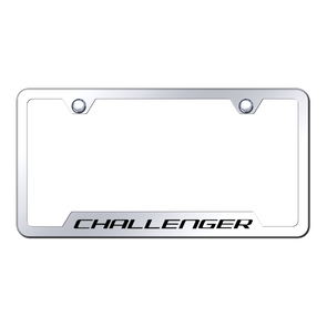 Challenger Cut-Out Frame - Laser Etched Mirrored