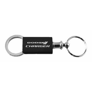 charger-anodized-aluminum-valet-key-fob-black-27517-classic-auto-store-online