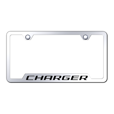 Charger Cut-Out Frame - Laser Etched Mirrored