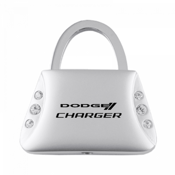 charger-jeweled-purse-key-fob-silver-24561-classic-auto-store-online