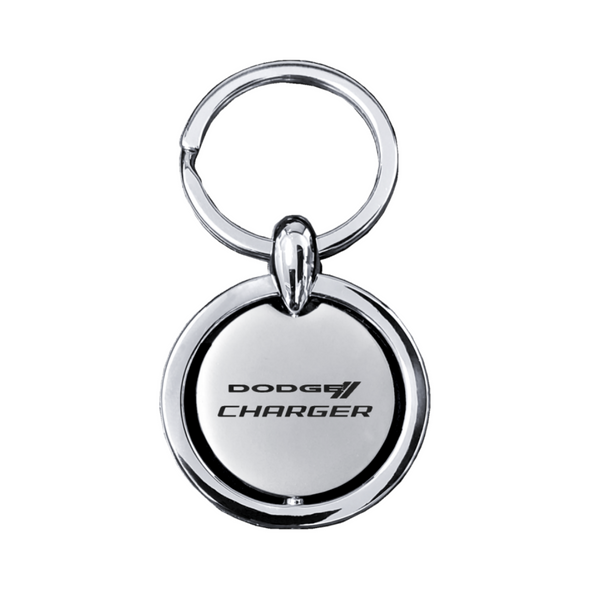 charger-revolver-key-fob-in-silver-45289-classic-auto-store-online