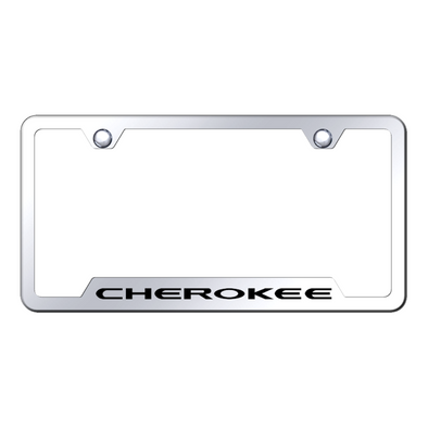 Cherokee Cut-Out Frame - Laser Etched Mirrored