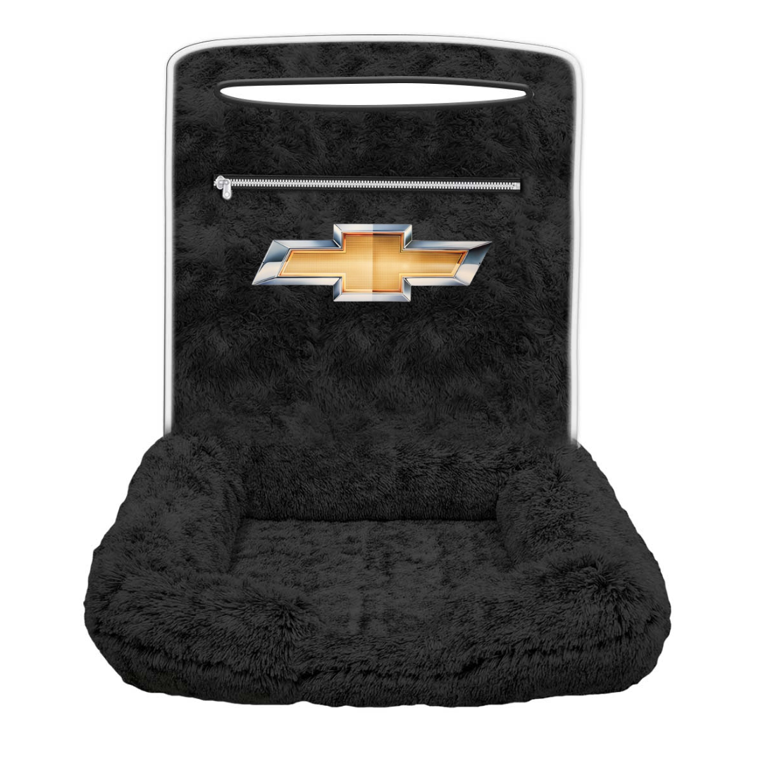 Chevrolet Bowtie Fluffy Pet Bed / Seat Cover