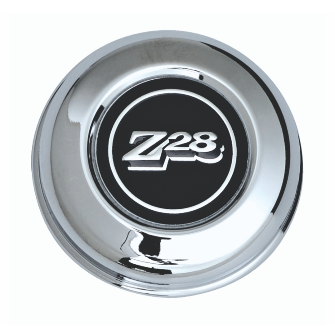 Chevrolet Camaro Chrome Plated Stainless Steel "Z28" Rally Wheel Center