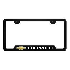Chevrolet PC Notched Frame - UV Print on Black