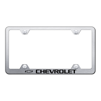 Chevrolet Steel Wide Body Frame - Laser Etched Brushed
