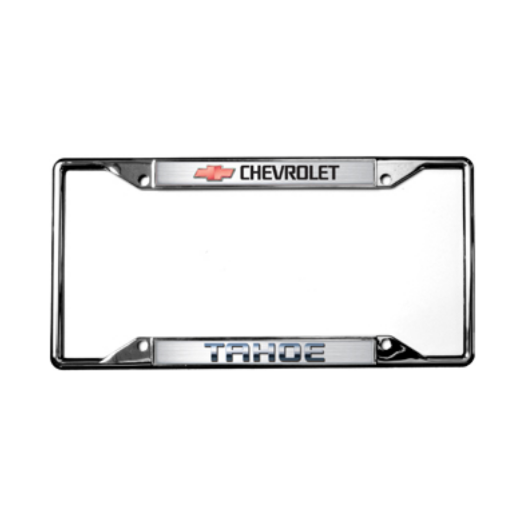 Chevrolet Tahoe Chrome License Plate Frame