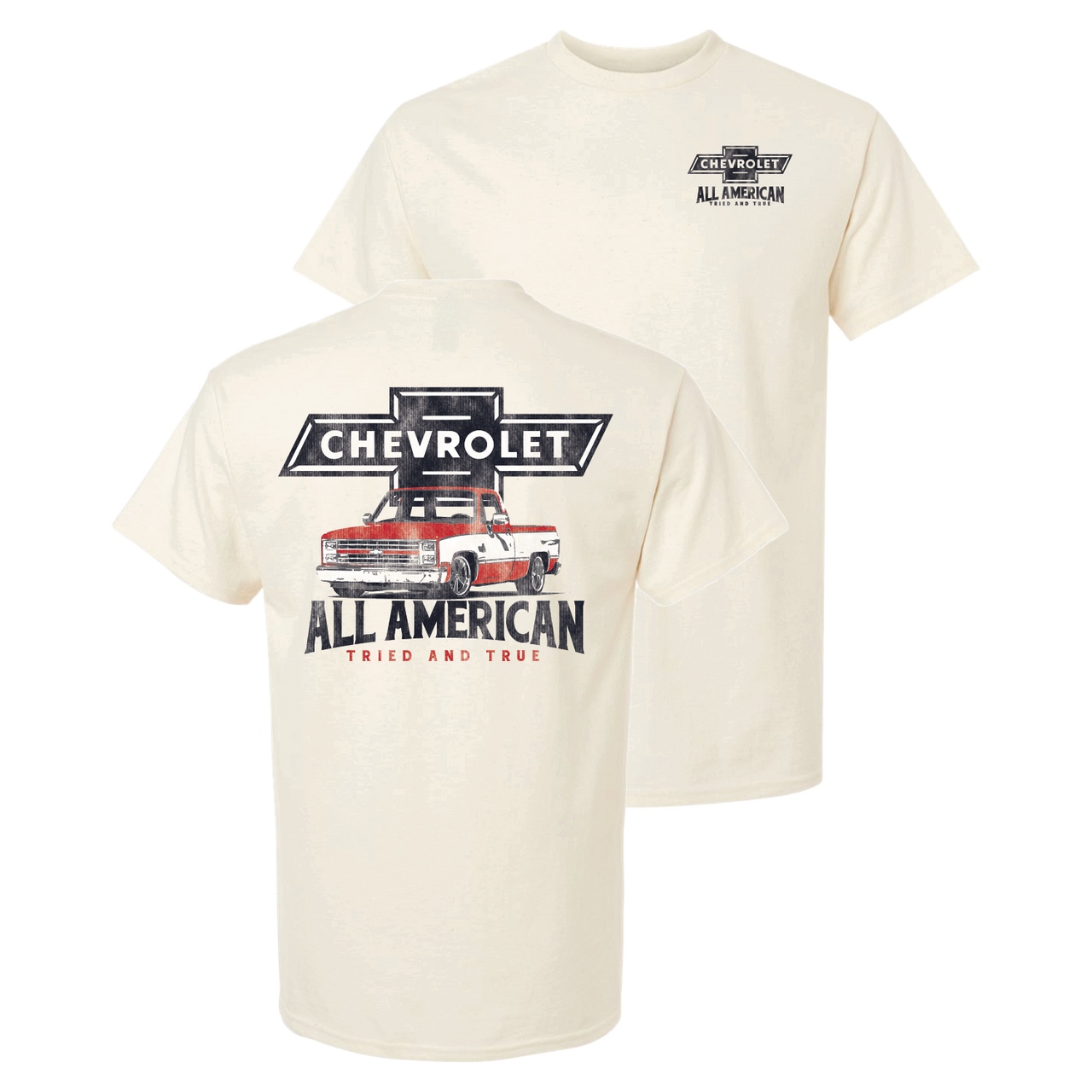 Chevy All-American Tried and True T-Shirt – Natural
