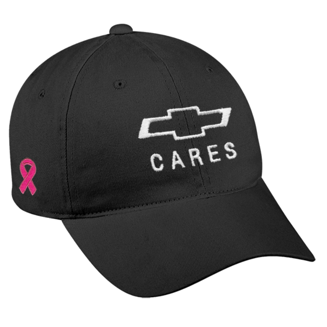 Black Chevy Cares Breast Cancer Awareness Hat