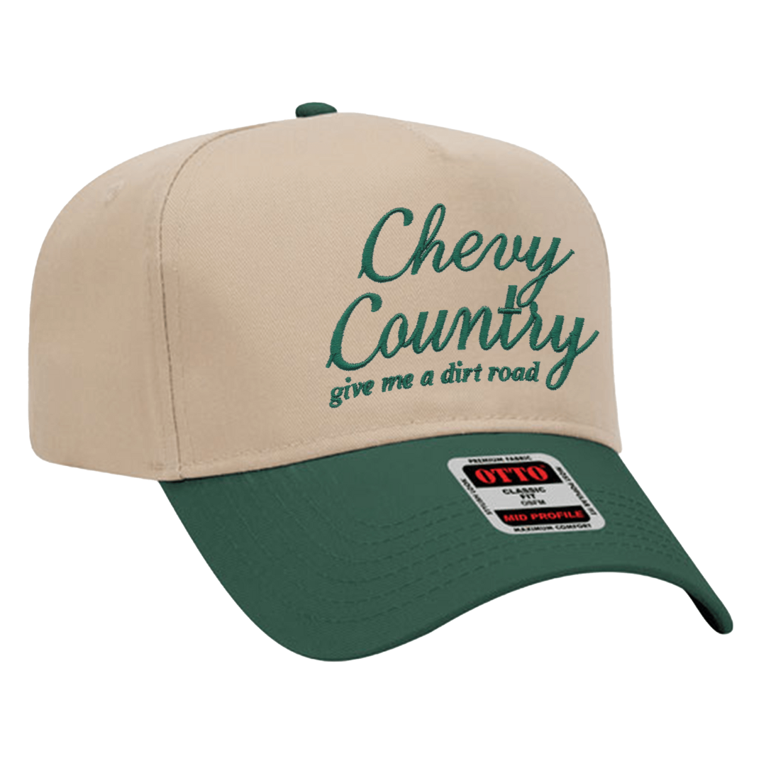 Chevy Country Give Me A Dirt Road Cap