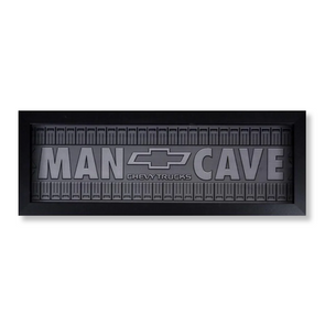 chevy-trucks-man-cave-tread-framed-canvas-art-gm-1032-fcvs-ctti-mc-classic-auto-store-online