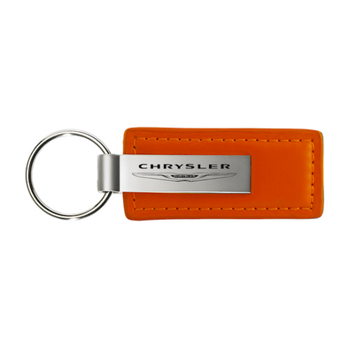 chrysler-leather-key-fob-in-orange-33144-classic-auto-store-online