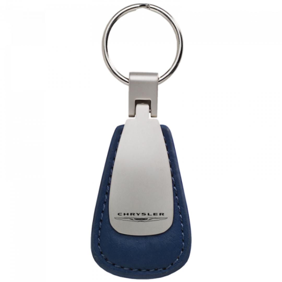 chrysler-leather-teardrop-key-fob-blue-26886-classic-auto-store-online