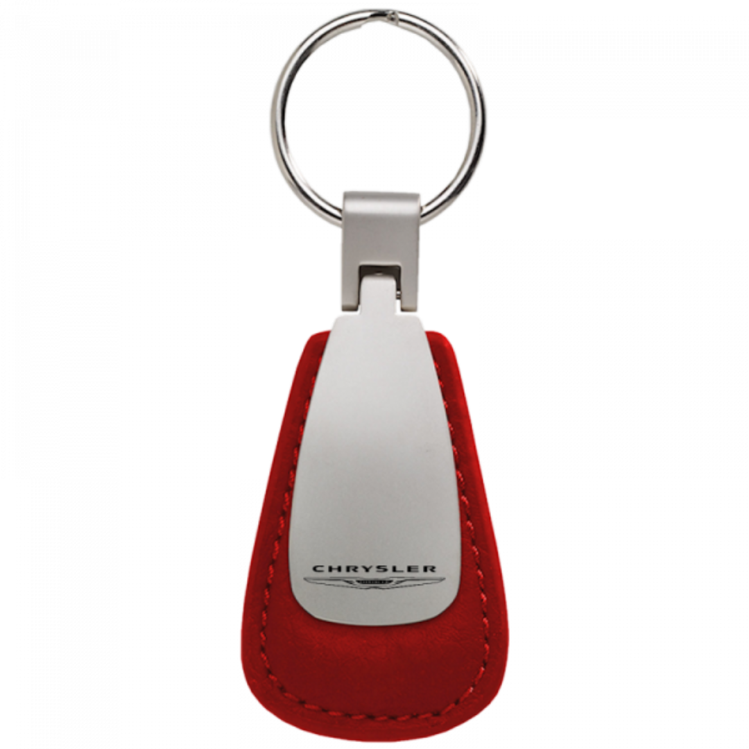 chrysler-leather-teardrop-key-fob-red-26889-classic-auto-store-online