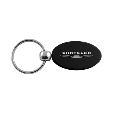 Chrysler Oval Key Fob in Black