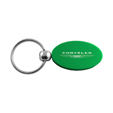 Chrysler Oval Key Fob in Green