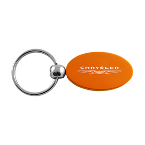 Chrysler Oval Key Fob in Orange
