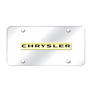 chrysler-script-license-plate-gold-on-mirrored-17770-classic-auto-store-online