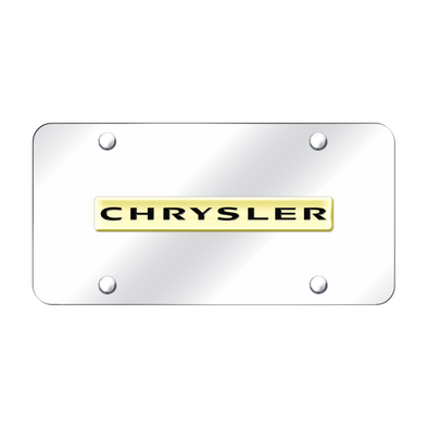chrysler-script-license-plate-gold-on-mirrored-17770-classic-auto-store-online