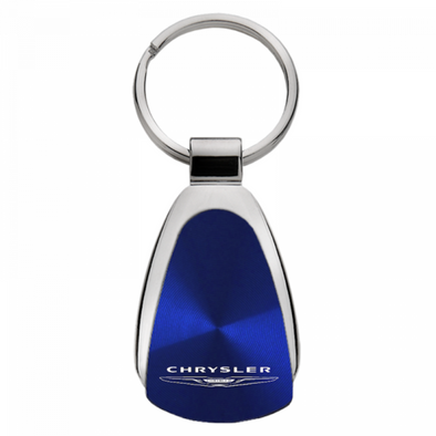 Chrysler Teardrop Key Fob - Blue