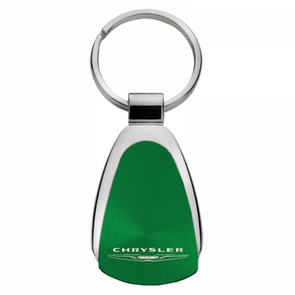Chrysler Teardrop Key Fob - Green