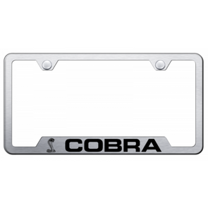 Cobra Cut-Out Frame - Laser Etched Brushed