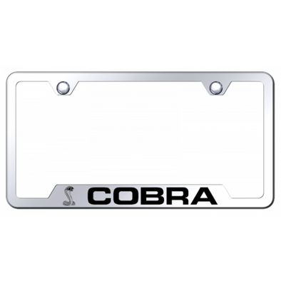 Cobra Cut-Out Frame - Laser Etched Mirrored