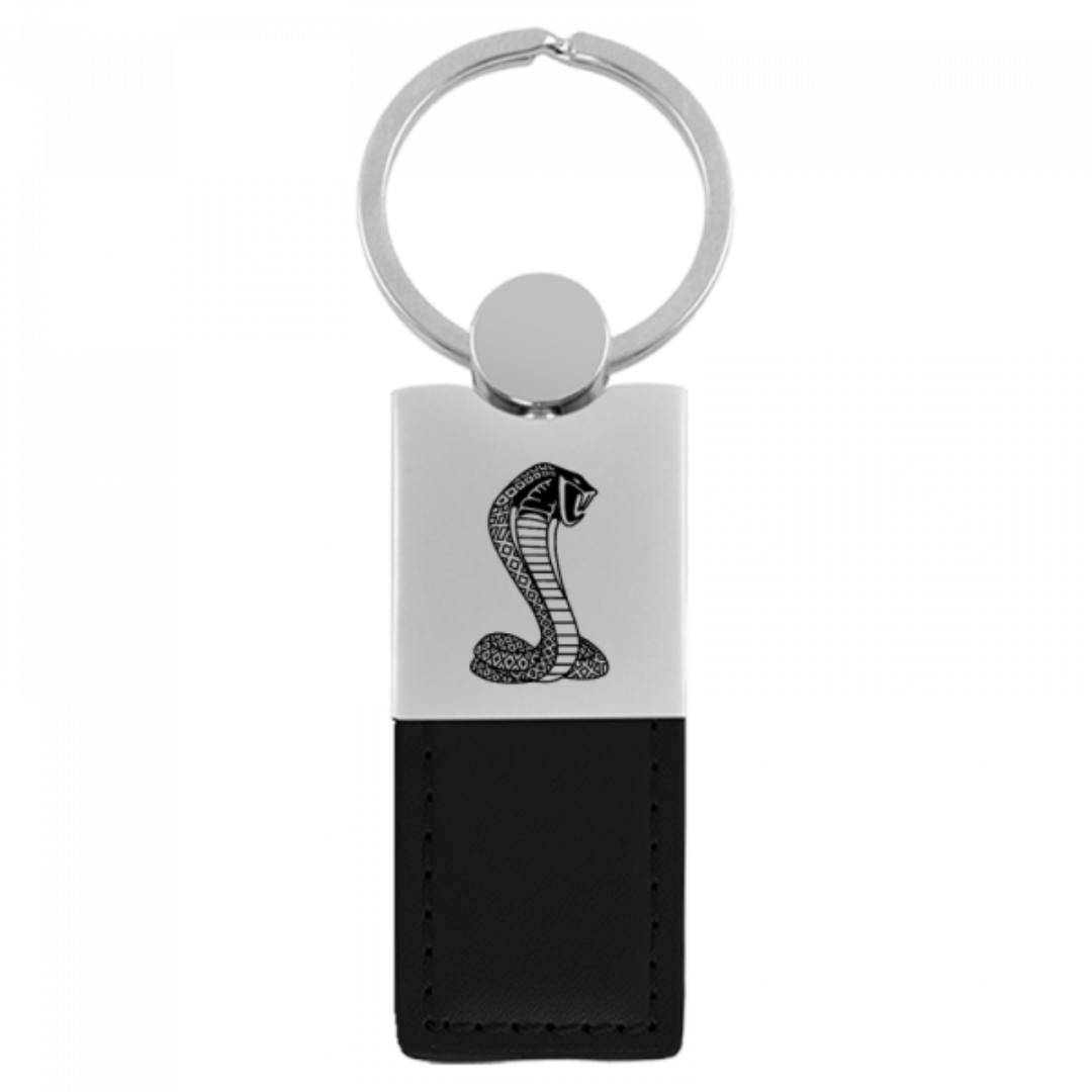 cobra-duo-leather-chrome-key-fob-black-35683-classic-auto-store-online