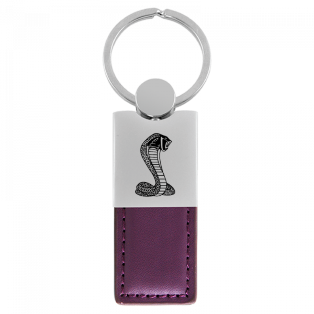 cobra-duo-leather-chrome-key-fob-purple-39523-classic-auto-store-online