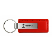 cobra-leather-key-fob-red-26131-classic-auto-store-online