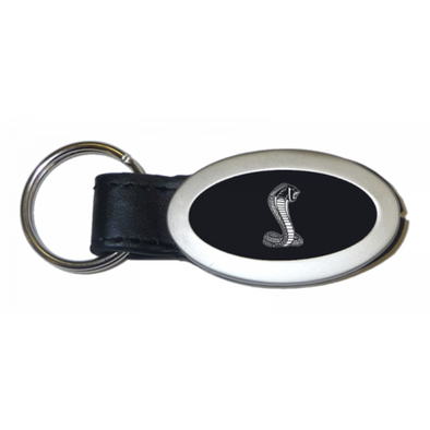 cobra-oval-leather-key-fob-black-32660-classic-auto-store-online