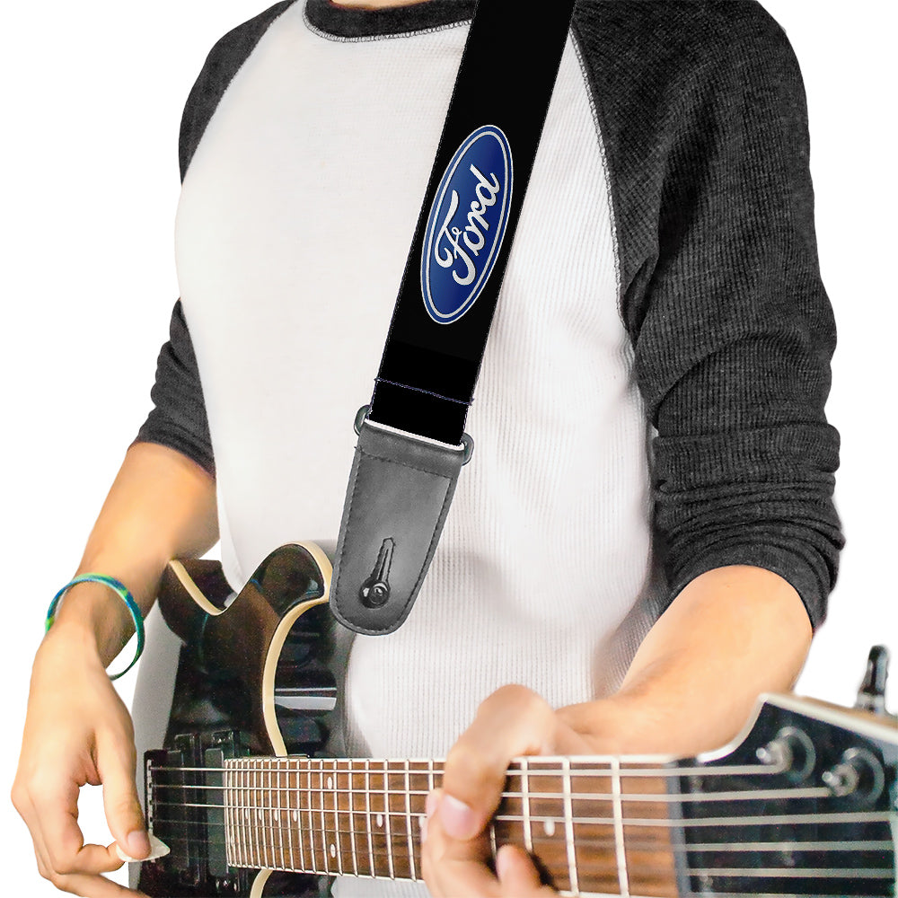 Ford Oval Logo Guitar Strap