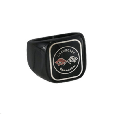 c1-color-emblem-black-stainless-signet-ring-classic-auto-store-online