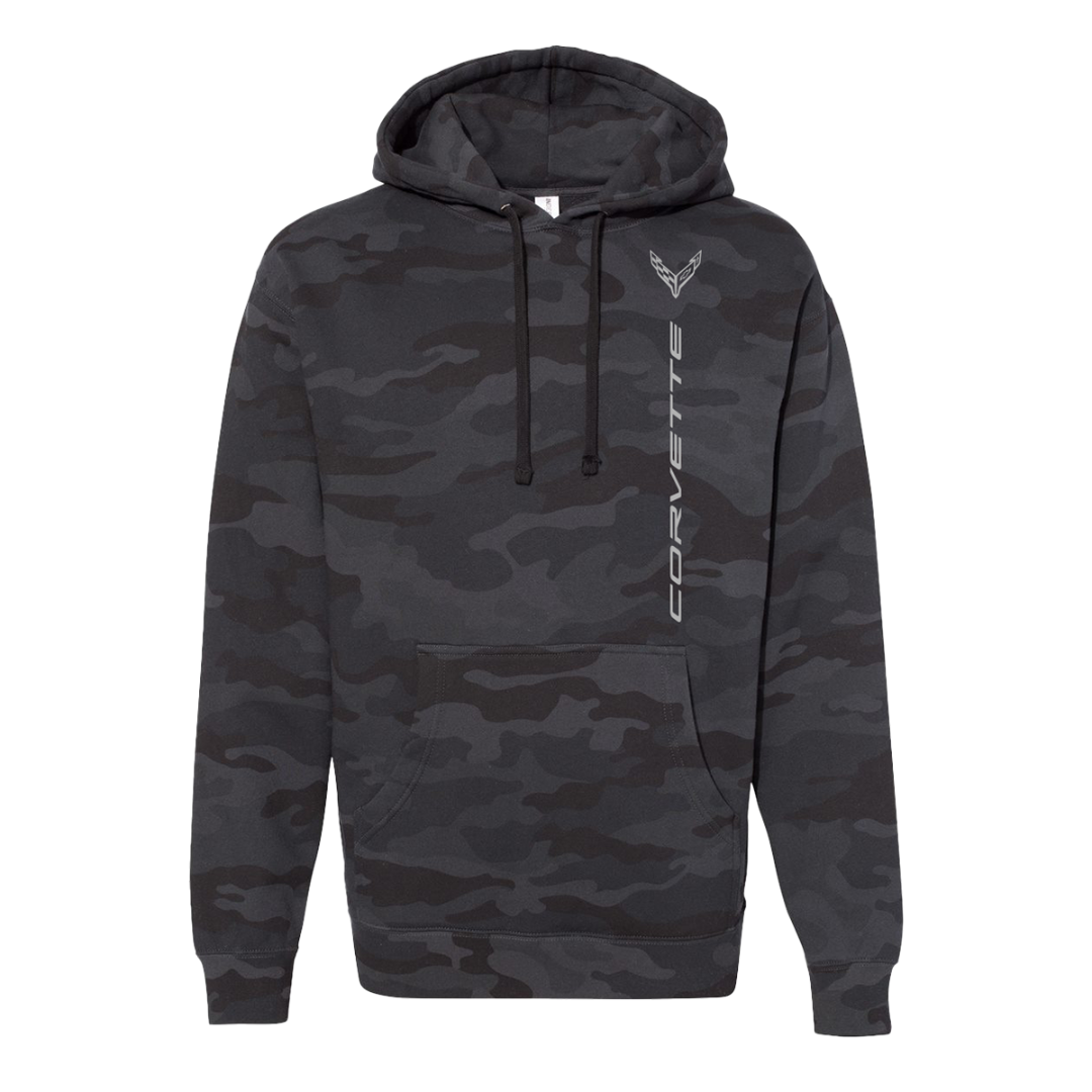 Corvette Black Camo Hoodie & Sweatpants Bundle