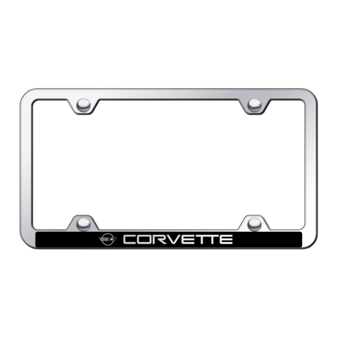 Corvette C4 Wide Body ABS Frame - Laser Etched Mirrored | Classic Auto ...