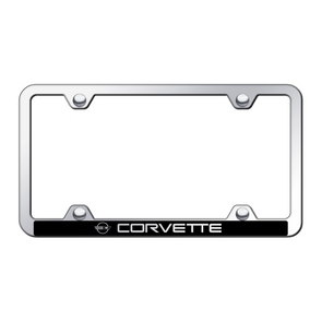 Corvette C4 Wide Body ABS Frame - Laser Etched Mirrored