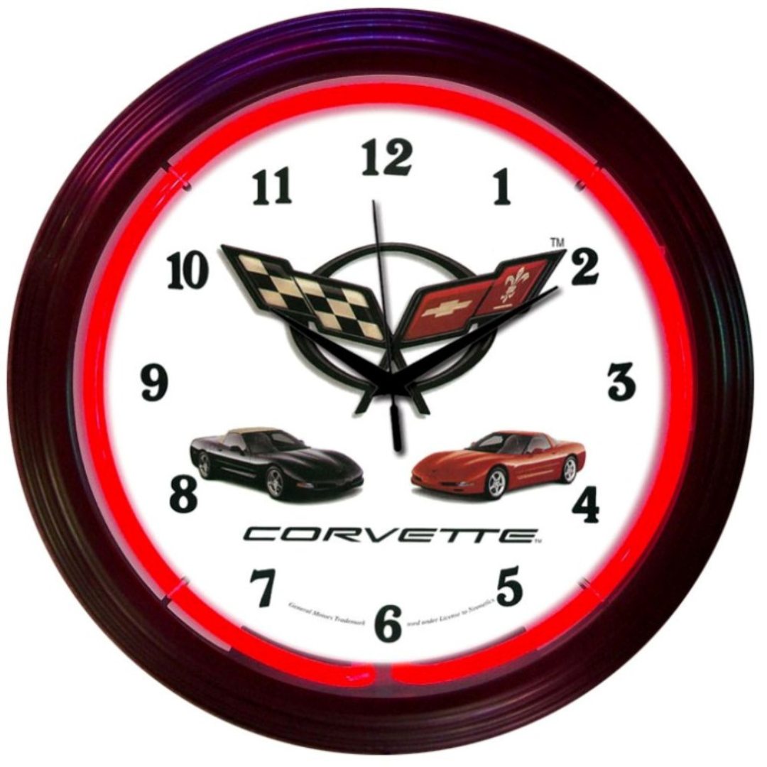 corvette-c5-neon-clock-8corvx-classic-auto-store-online