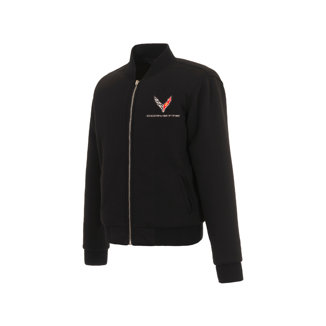 corvette-c8-ladies-reversible-fleece-jacket-737-c8f0-corvette-store-online